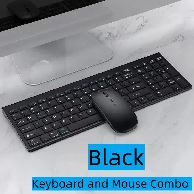 Bluejw Portable Slim Rechargeable 2.4GHz Wireless Keyboard and Mouse Combo for Office, Home, Travel & Light Gaming - Image 5